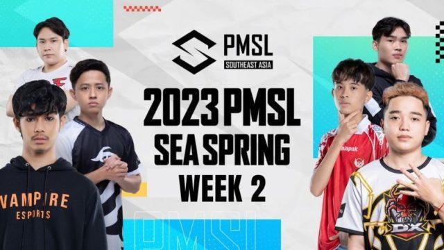 Jadwal dan Group Draw PMSL SEA Spring 2023 Week 2