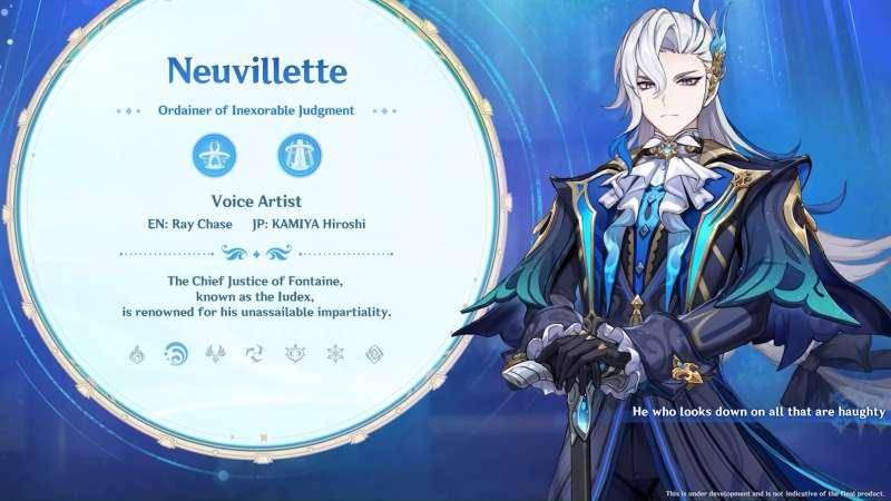Pemimpin dari Marechaussee Phantom, Neuvillette