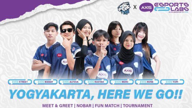 Kolaborasi AXIS dan EVOS Hadirkan Euforia Esports di Yogyakarta!