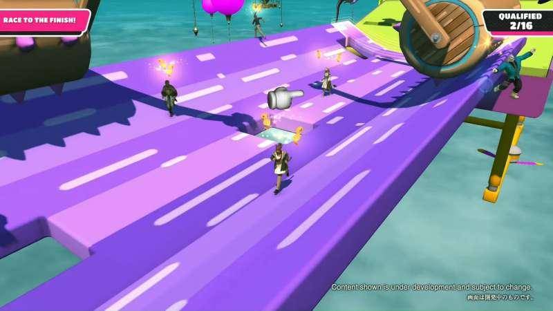 Minigame ala Fall Guys