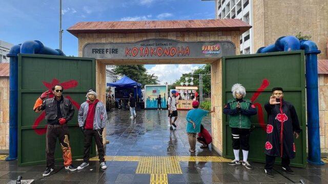 Konoha di Kota Tua? Kolaborasi Free Fire x Naruto Muncul di Dunia Nyata