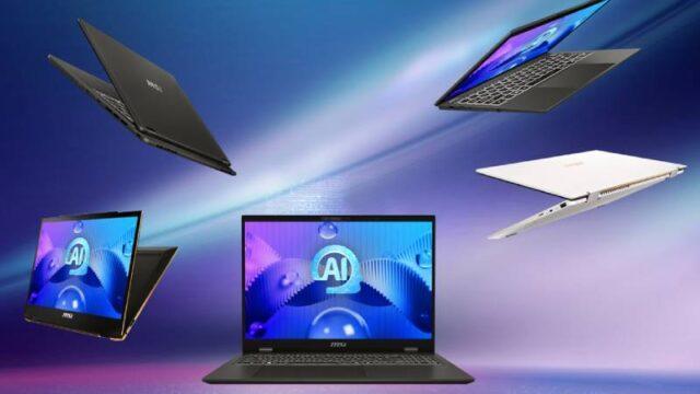 Laptop AI MSI Diungkap di Computex 2024, Termasuk MSI Claw Baru!