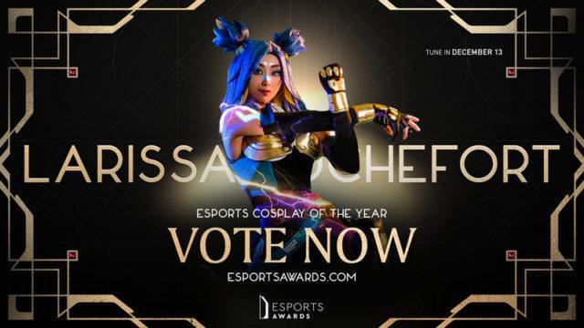 Larissa Rochefort Wakili Indonesia di Esports Awards 2022 Las Vegas