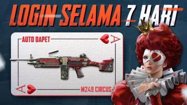 Login di PUBG Mobile Dapat Hadiah Skin Senjata Permanen Gratis!
