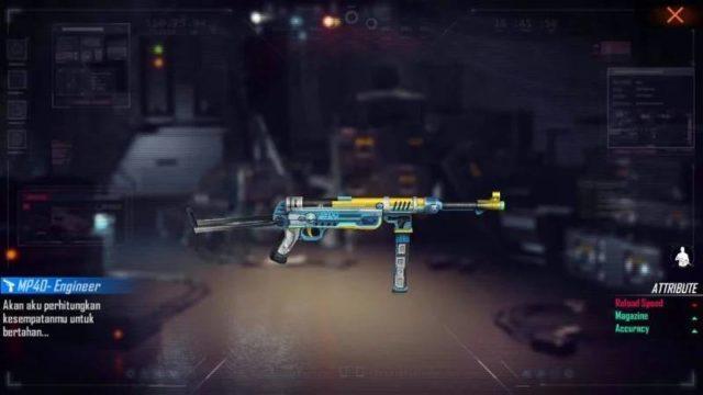 Kelebihan Senjata MP40 Free Fire yang Wajib Diketahui