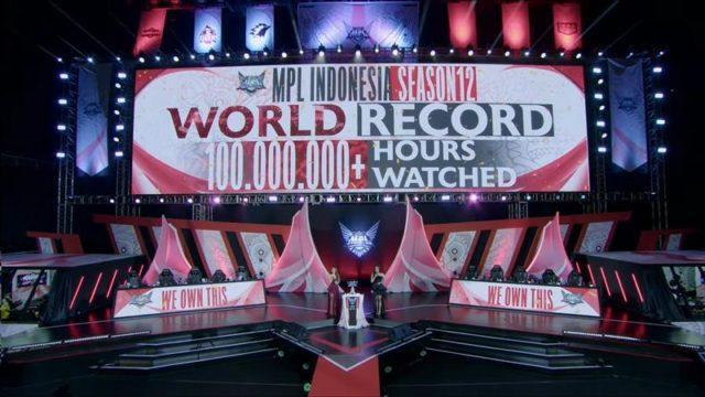 MPL ID S12 Pecahkan Rekor Dunia Dari Sisi Watch Hours!