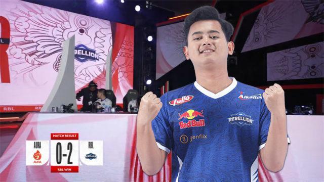 MPL ID S12: Dua Savage Rebellion Kunci Kemenangan 2-0 Atas AURA Fire