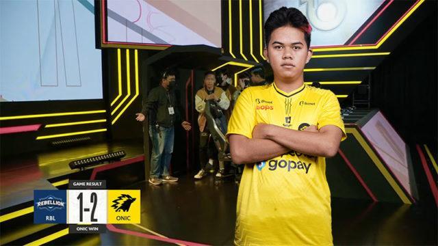 MPL S10: Dapat Perlawanan Sengit, ONIC Kalahkan Rebellion 1-2