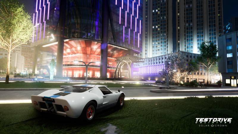 Menjelajah Central District dengan mobil supercar. (Steam)