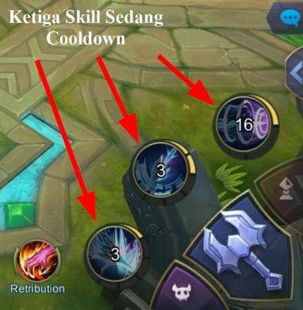 Skill yang sedang dalam cooldown