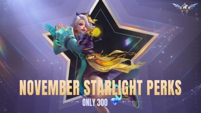 Melissa Nightwalker Menjadi Skin Starlight MLBB November 2023
