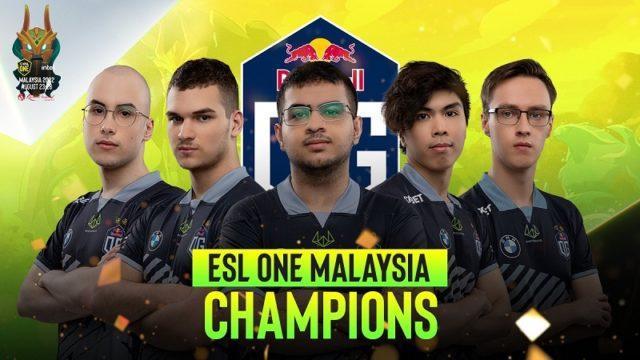 Sikat Team Aster di Grand Final, OG Bawa Pulang Gelar Juara ESL One Malaysia