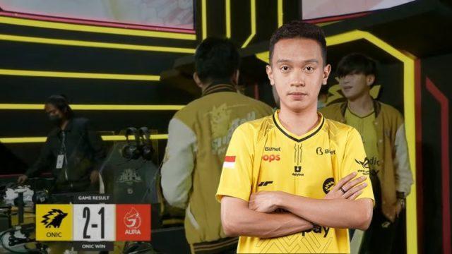 ONIC vs AURA MPL ID S10 Week 5, sang Raja Langit jadi Penguasa Puncak Klasemen