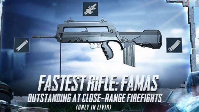 Tips Menggunakan Senjata Famas yang Hanya ada di Map Livik