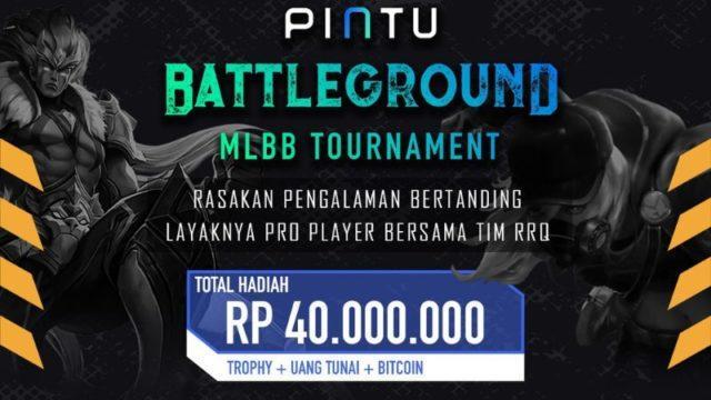 PINTU & Team RRQ Hadirkan PINTU BATTLEGROUND, Turnamen Mobile Legends Berhadiah Aset Crypto!
