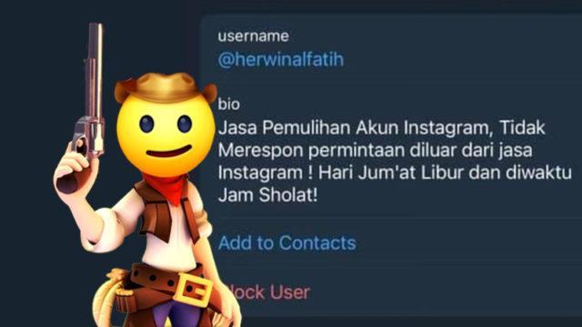 Pelaku Penghilang Akun IG Pro Player Ditemukan? Ini Klarifikasi Terduga Pelaku