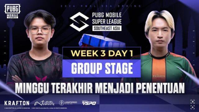 Pembagian Grup PMSL SEA Spring 2024 Week 3, Penentuan Menuju Grand Final!