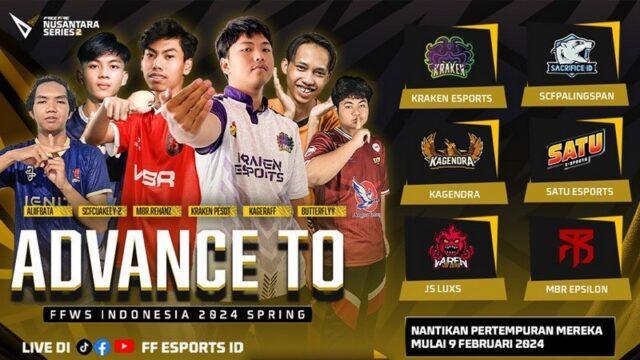 Pemenang FFNS #2 Main Stage Melaju ke FFWS ID 2024 Spring