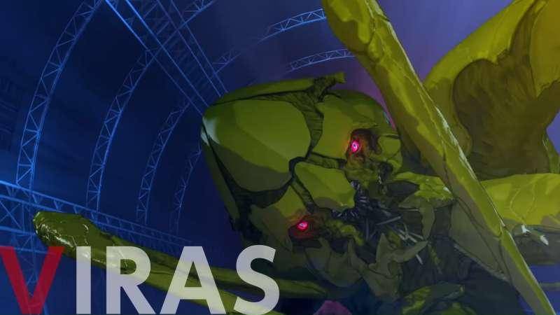 Viras, salah satu Kaiju yang muncul