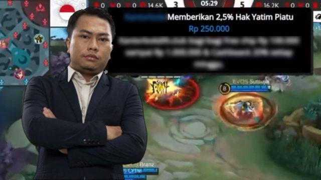 "Hal Ini Gak Baik" Pendapat KB Soal Sawer Judi Online yang Merambah Streamer MLBB