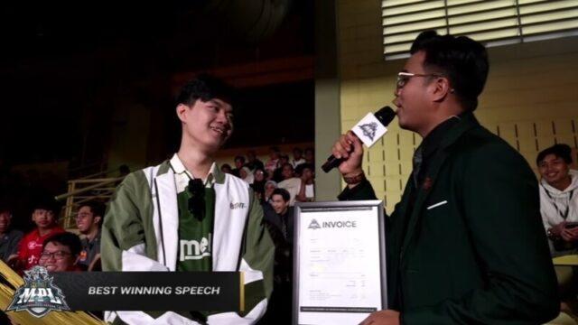 Udil dan X Win Mendapatkan Penghargaan MPL MY Season 13!