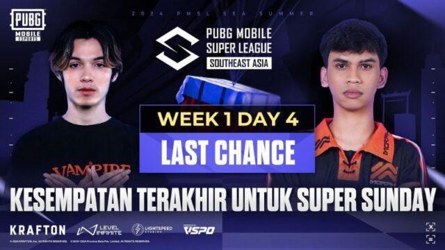 Pigmy Susul 6 Tim Indonesia Lainnya ke Super Sunday Week 1 2024 PMSL SEA Summer!
