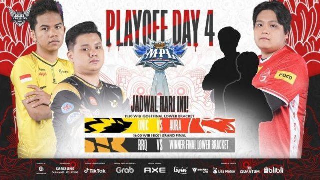 Playoff MPL ID S9 ONIC vs AURA: Menang 3-2, Raja Langit Susul RRQ ke Grand Final