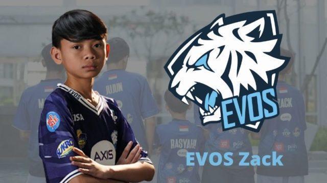 Profil dan Biodata EVOS Zack, Roster Muda Berbakat EVOS Immortal!