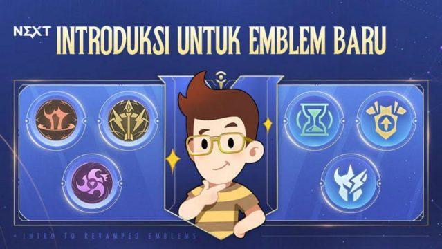 Revamp Emblem MLBB Diimplementasikan, Ini Hal yang Harus Kamu Tahu