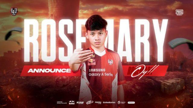 Rosemary Resmi Diumumkan Alter Ego, Nama Tim Berubah jadi Ares!