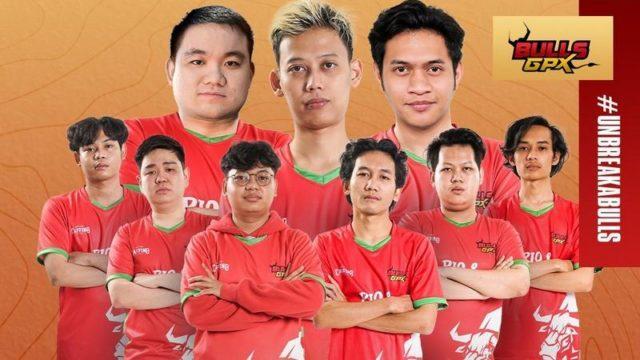 Roster Bulls GPX Liga Esports Nasional 2023, Donkey dan Wann Comeback!