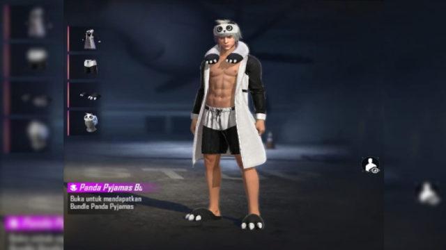 Panda Pyjamas Bundle Hadir di Free Fire, Ini Cara Mendapatkannya!