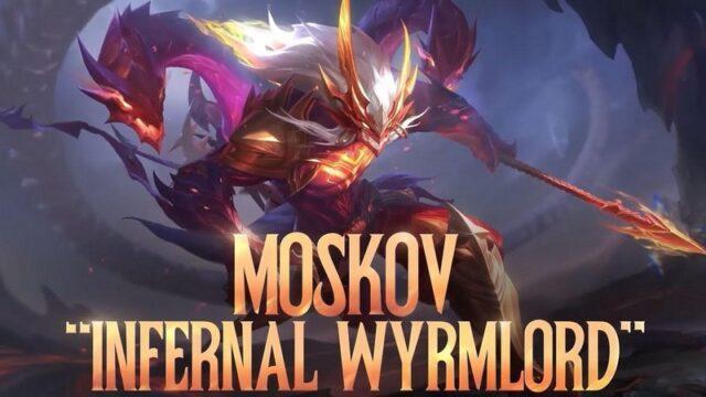 Skin Moskov Infernal Wyrmlord, Ksatria Ganas Bertombak Api