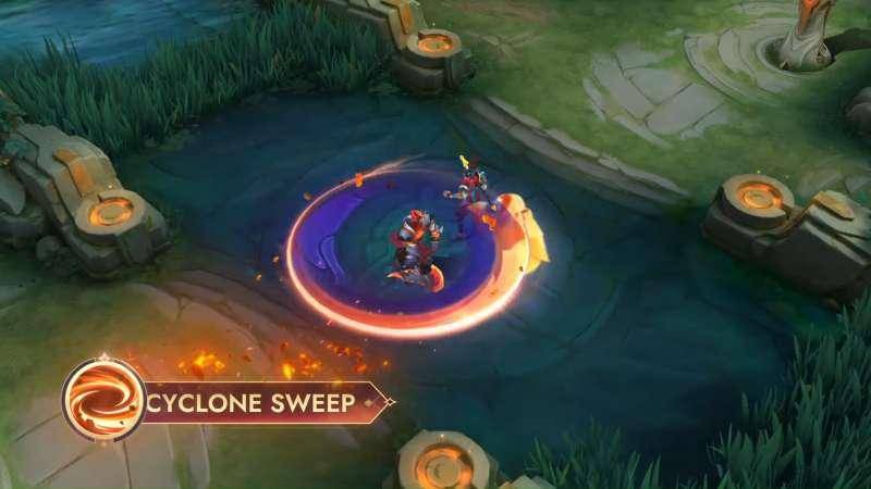 Skill 2: Cyclone Sweep