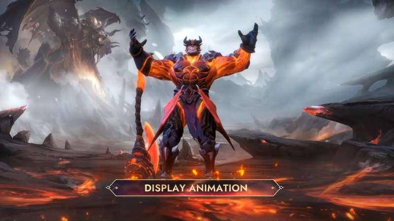 Tampilan 3D Infernal Warlord