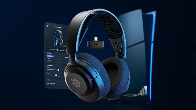 SteelSeries Arctis Nova 5, Wireless Headset yang Kompatibel dengan PlayStation dan Xbox