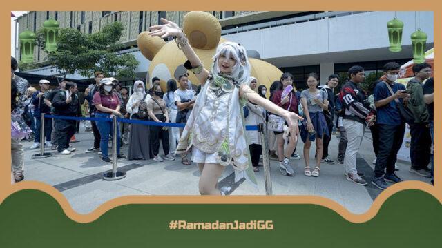 Suasana Event Reuni Kebahagiaan Genshin Impact, Ngabuburit di Teyvat!
