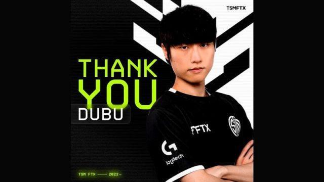 Tim Dota 2 TSM Melepas Pemain Support Korea Selatan, DuBu