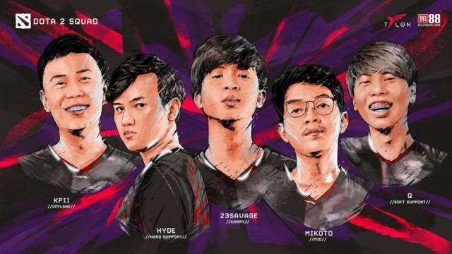 Tekuk Polaris Esports, Talon Esports Amankan Tiket Menuju LCQ TI11!