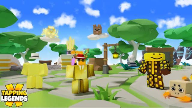 Code Tapping Legends X Roblox di Bulan April 2022!