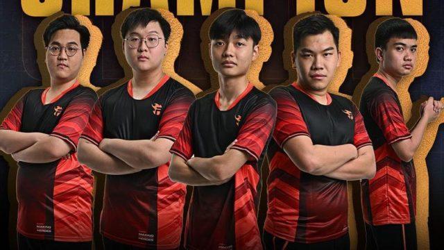 Team Flash Juara MPL SG S6, Jadi Wakil Singapura di M5 dan MPLI 2023