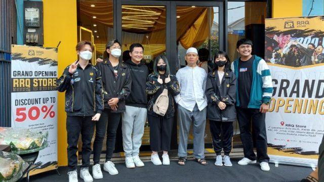 Team RRQ Resmikan Toko Offline, Diharapkan jadi Tempat Berkumpulnya Kingdom