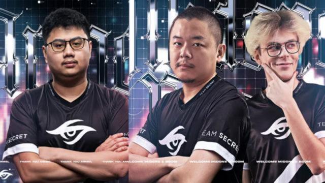 Team Secret Merombak Roster Mereka! Kembalikan MidOne dan BOOM ke Dalam Tim