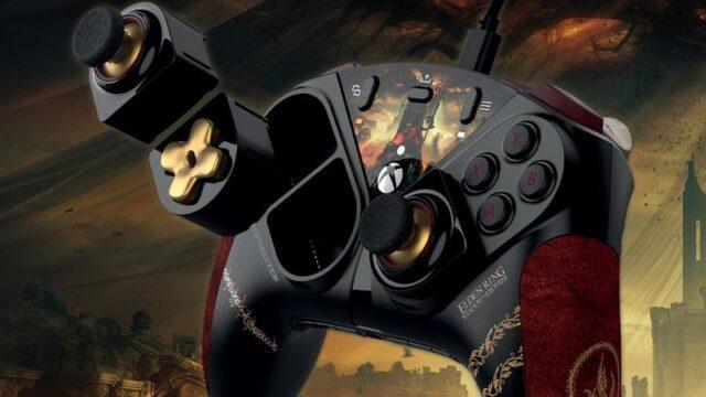 Thrustmaster eSwap X2 Elden Ring, Joystick Hotswap Bertema Land Of Shadow