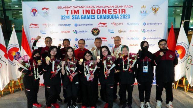 Timnas MLBB Women dan Valorant Pulang, Dapat Sambutan Pahlawan!