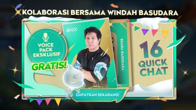 Voice Pack HOK Windah Basudara Sudah Bisa Didapatkan Gratis!
