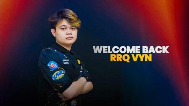 Tinggalkan Bigetron Alpha, Vyn Comeback ke RRQ di Tengah Musim MPL ID S13