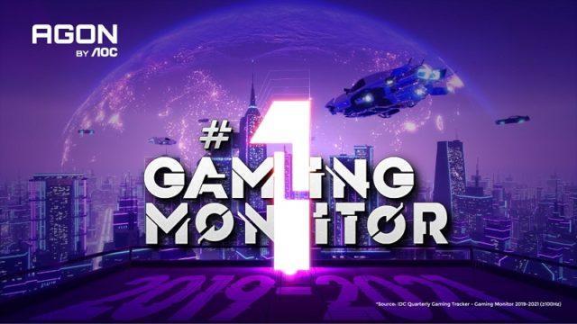 AOC Jadi Brand Monitor Gaming Nomor Satu Selama 3 Tahun!