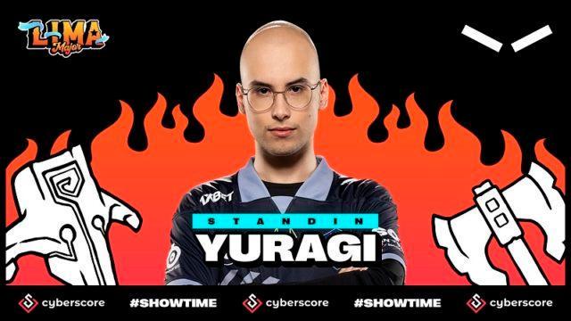 Yuragi Akan Tampil di Lima Major sebagai Pemain Stand-in HellRaisers