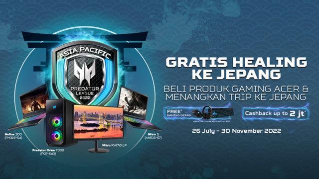 Beli Acer Predator, Bisa Healing ke Jepang? Ini Caranya